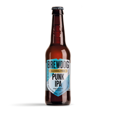 Brewdog Punk IPA sin alcohol, 12 botellas de 33 cl