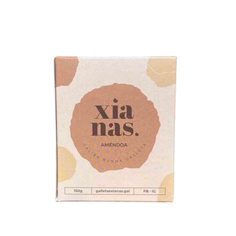 Galletas de almendra de Xianas, caja de 150 g