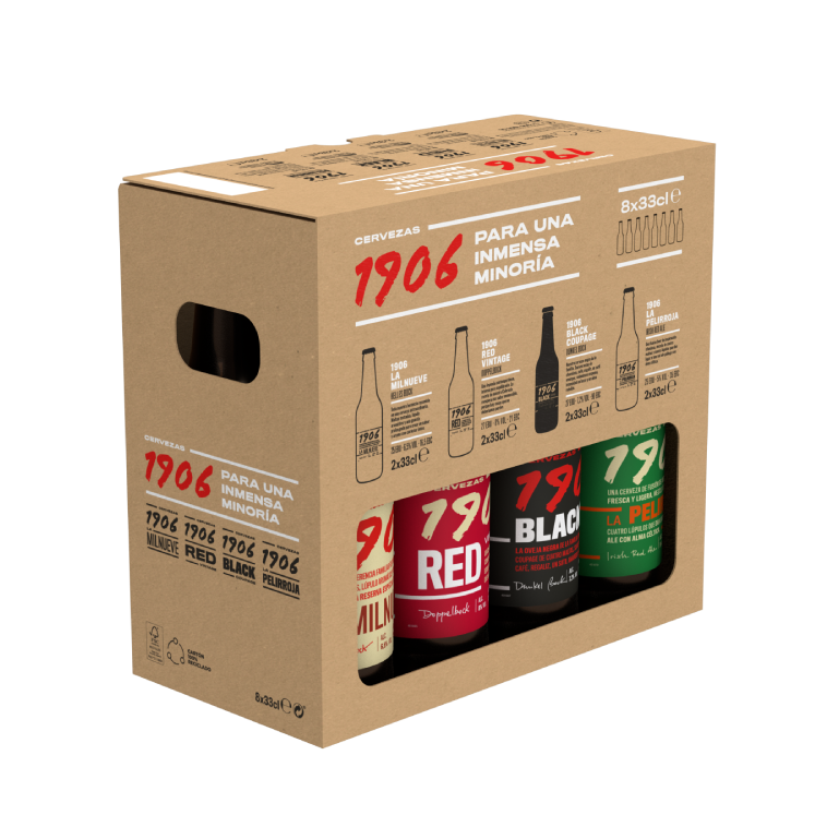 Pack 8 botellas 1906