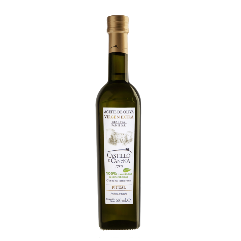 AOVE Reserva Familiar Picual de Castillo de Canena, 1 botella de 500 ml