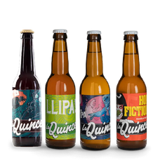 La Quince mix 4 recetas, 12 botellas de 33 cl