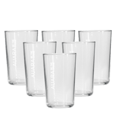 Pack 6 vasos de Auara, 25 cl