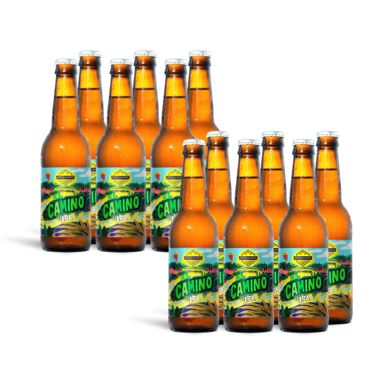 Basqueland El Camino IPA, 12 botellas de 33 cl