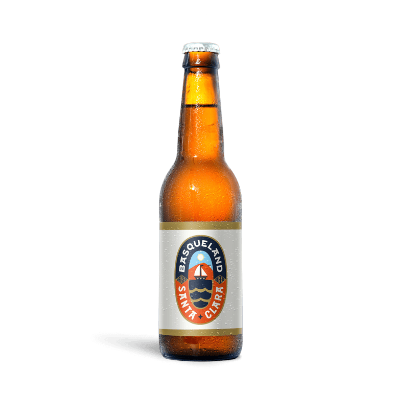 Basqueland Santa Clara Lager, 12 botellas de 33 cl