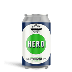 Basqueland Hero West Coast IPA, 24 latas de 33 cl