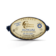 Almejas de la Ría de Conservas de Cambados, lata de 20-30 piezas medianas