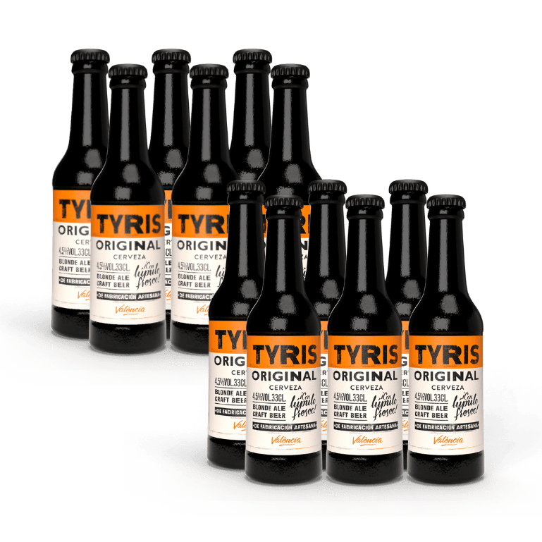 Tyris Original, 12 botellas de 33 cl