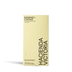 Chocolate Hacienda Victoria Essenzo Ecuador 85% de Essenzo Cacao, 1 tableta de 80 g