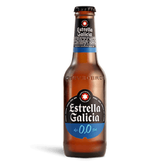 Estrella Galicia 0,0, 24 botellas de 25 cl