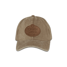 Gorra vintage marrón de Estrella Galicia