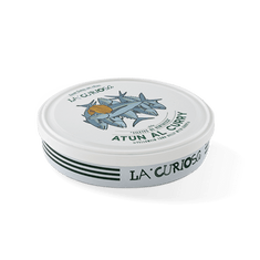 Ventresca de atún al curry de conservas La Curiosa, lata de 115 g