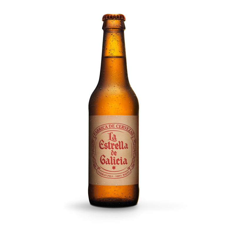 La Estrella de Galicia, 24 botellas de 33 cl