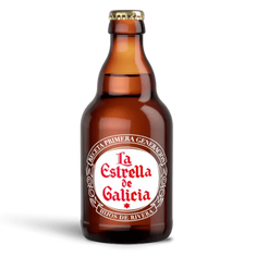 La Estrella de Galicia formato original, 24 botellas de 33 cl