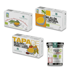 Lote "Mejillones con algas" de Porto-Muiños