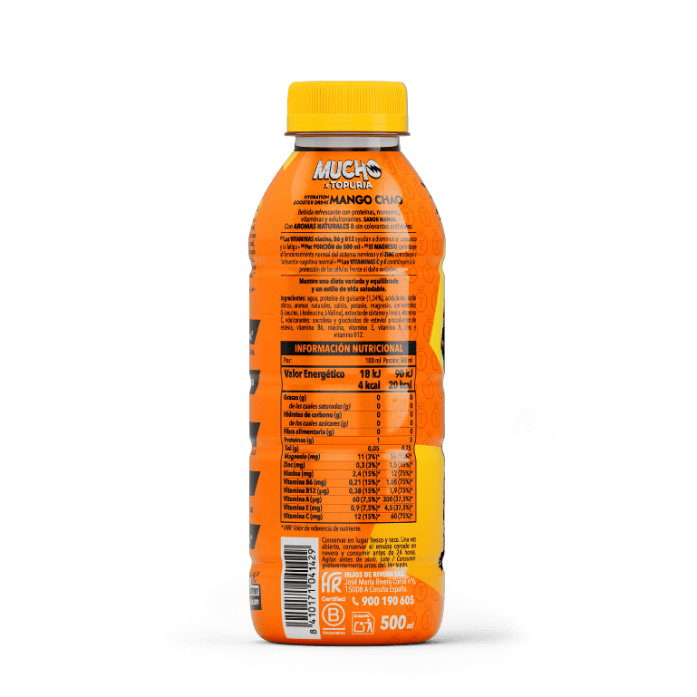 Mucho Mango Chao, 12 botellas de 50 cl