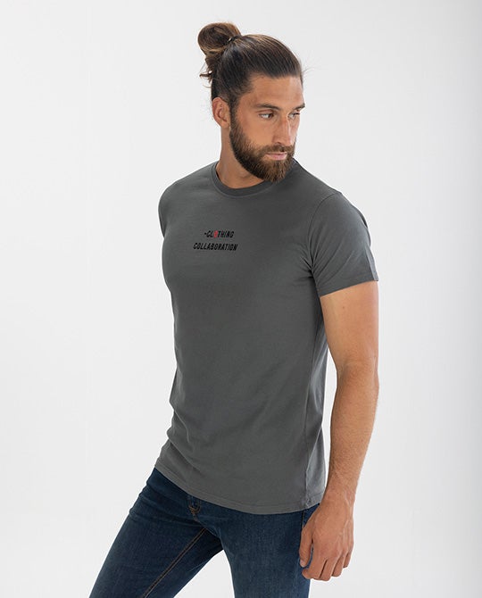 Camiseta elPulpo & Estrella Galicia Urban Flip Gris