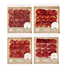 Pack paletistas de iHam, 10 sobres variados de 50 g