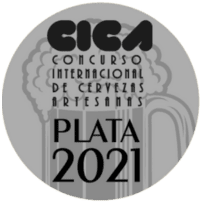 Premio Plata 2021 CICA Concurso Internacional de Cervezas Artesanas a la Cerveza Tyris