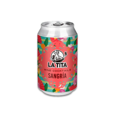 Sangría de La Tita Rivera, 24 latas de 33 cl