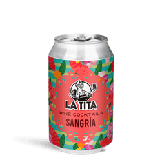 Sangría de La Tita Rivera, 24 latas de 33 cl