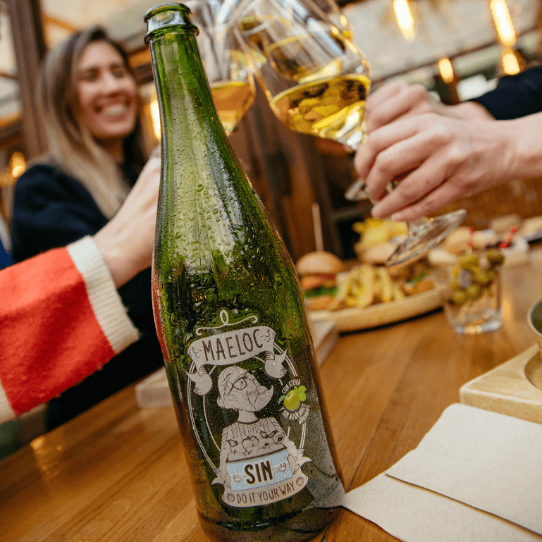 Sidra sin alcohol de Maeloc, 6 botellas de 75 cl