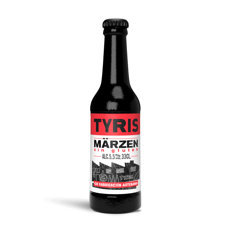 Tyris Märzen Sin Gluten, 12 botellas de 33 cl