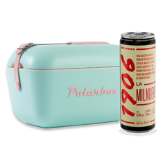 Verano Vintage: Nevera Polarbox Verde + 24 Latas 1906 Reserva Especial