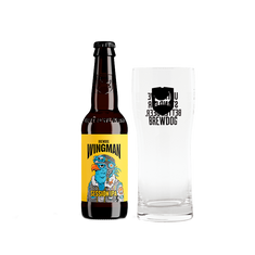 Brewdog Wingman, 6 botellas de 33 cl y 1 vaso de Brewdog