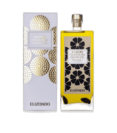 Aceite de Oliva Luxury Ajo Negro de Aceites Elizondo, 1 botella de 500 ml