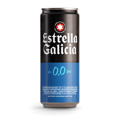 Estrella Galicia 0,0, 24 latas de 33 cl