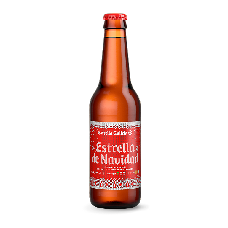 Estrella de Navidad, 24 botellas de 33 cl