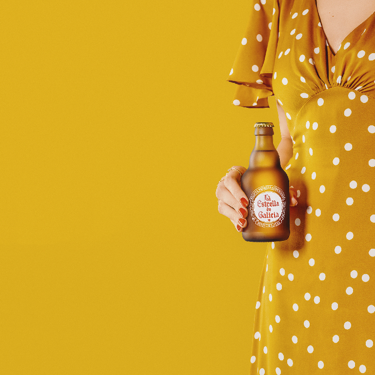 La Estrella de Galicia formato original, 24 botellas de 33 cl