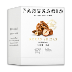Rocas suizas chocolate con leche de Pancracio, 140 g