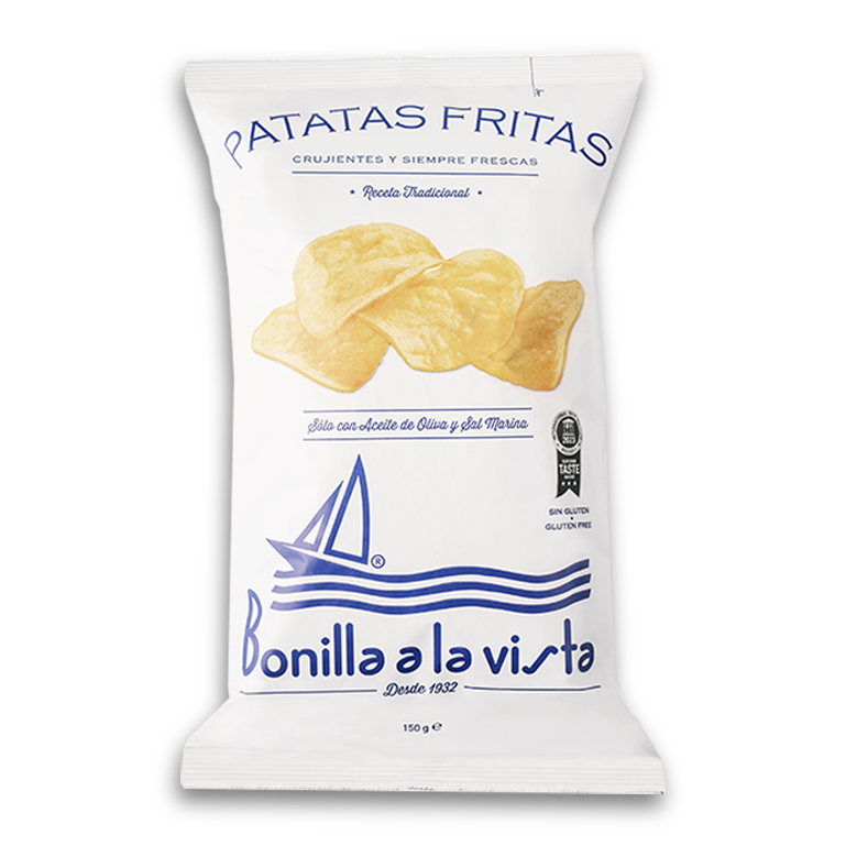 Patatas fritas de Bonilla a la Vista, bolsa 150 g
