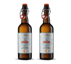Vermut Rivera blanco, pack 2 botellas de 75 cl