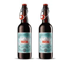 Vermut Rivera rojo, pack 2 botellas de 75 cl