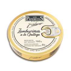 Zamburiñas a la gallega de Los Peperetes, lata de 120 g