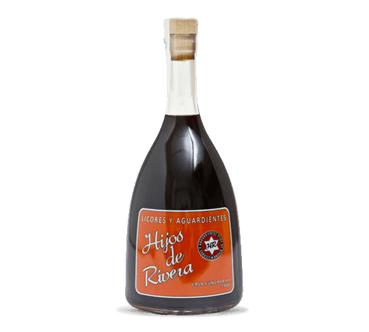 Licor café de tueste natural de Hijos de Rivera, botella de 70cl