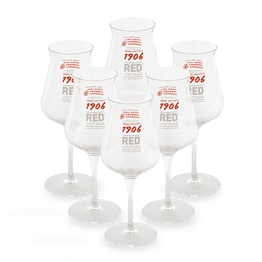 Pack 6 copas crafty de 1906 Red Vintage de 33 cl