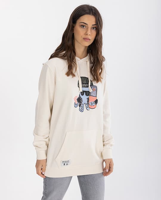 Sudadera Concert Soul Blanca