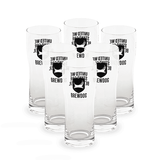 Pack de 6 vasos de BrewDog, 40 cl - Bigcrafters - Estrella Galicia