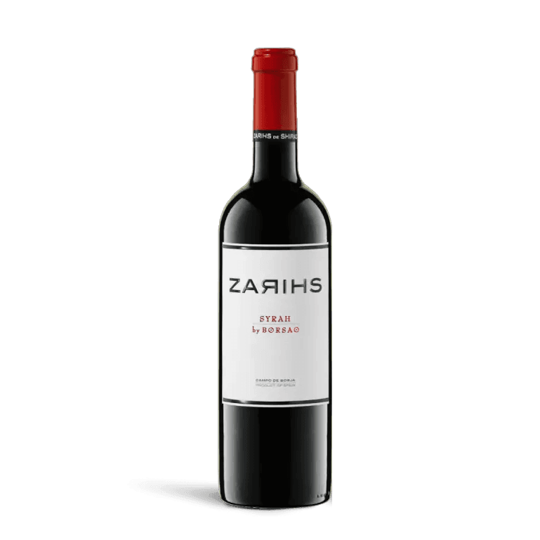 botella de vino borsao zarhis