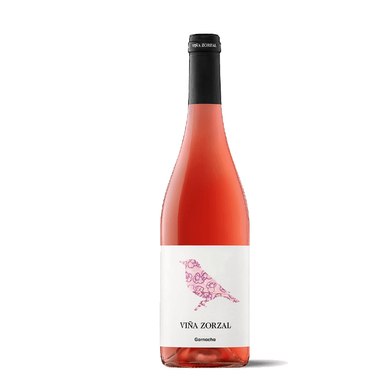 vino viña zorzal rosado