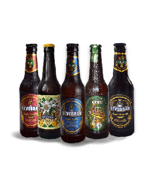 Sevebrau mix 5 recetas, 12 botellas de 33 cl