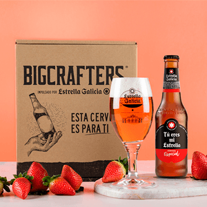 Estrella Galicia edición ´Tú eres mi estrella´ con copa Atlántica - Bigcrafters - Estrella Galicia