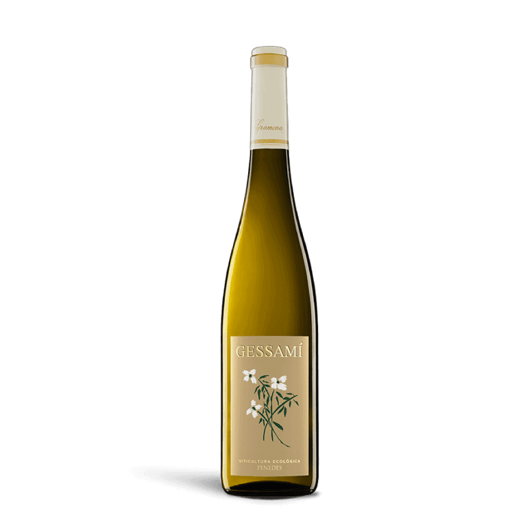 botella de vino blanco gessami