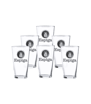 Pack de 6 vasos conil de Espiga, 28 cl