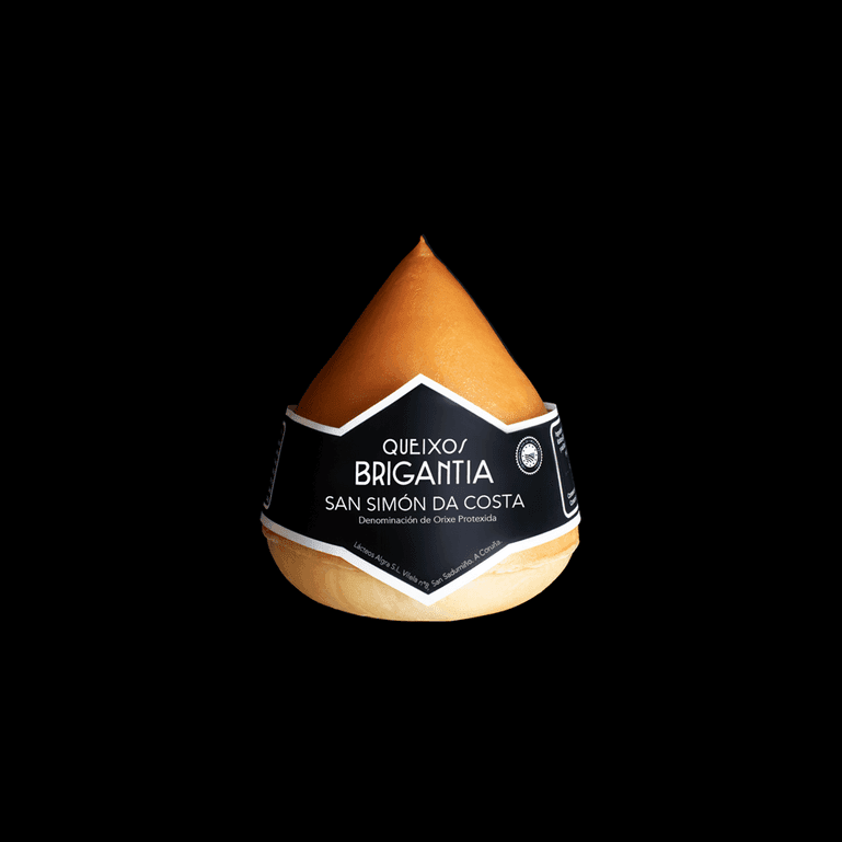 Queso San Simón da Costa de Queixos Brigantia, 1 pieza de 1kg