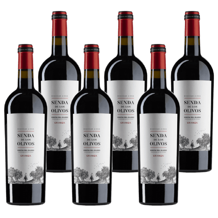 Senda de los Olivos Crianza 2020, 6 botellas de 75cl