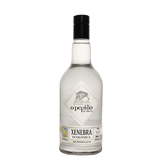 Ginebra ecológica de O Pepiño, 1 botella de 700ml